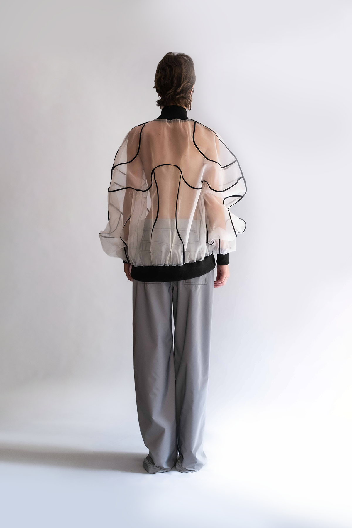 Bomber Transparent - No Season 2024 Cyberdistortion