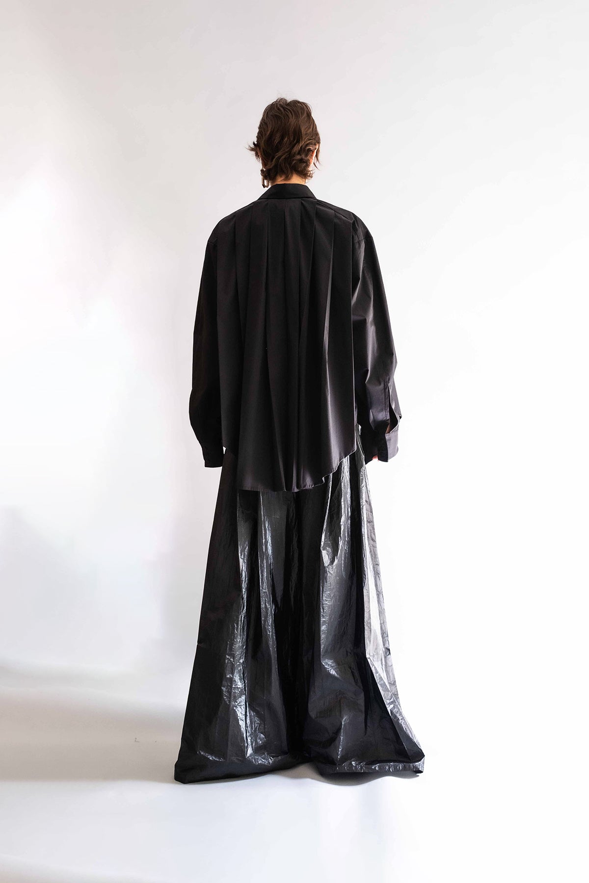 Black pleated shirt - No Season 2024 Cyberdistortion
