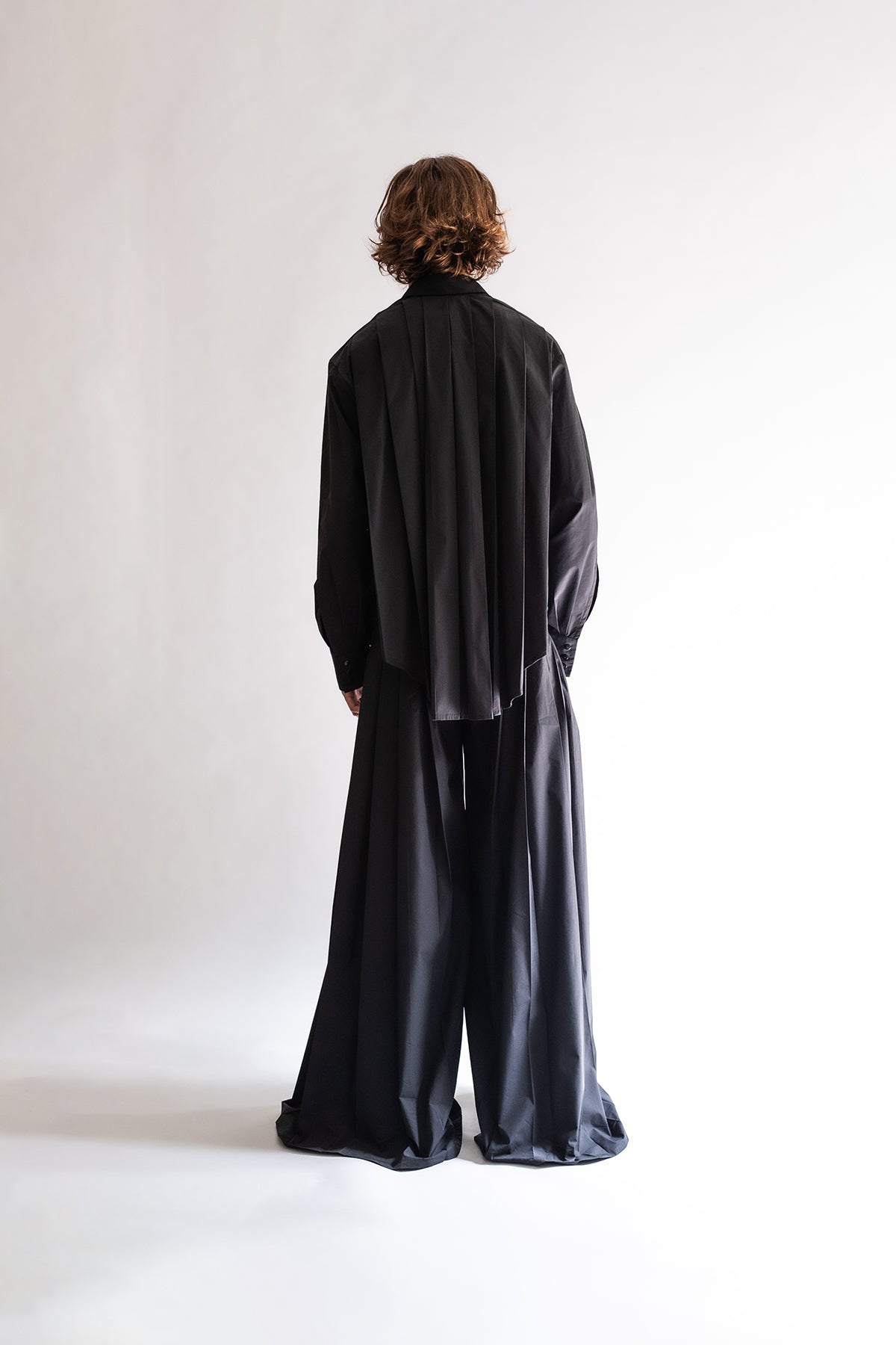Black pleated shirt - No Season 2024 Cyberdistortion