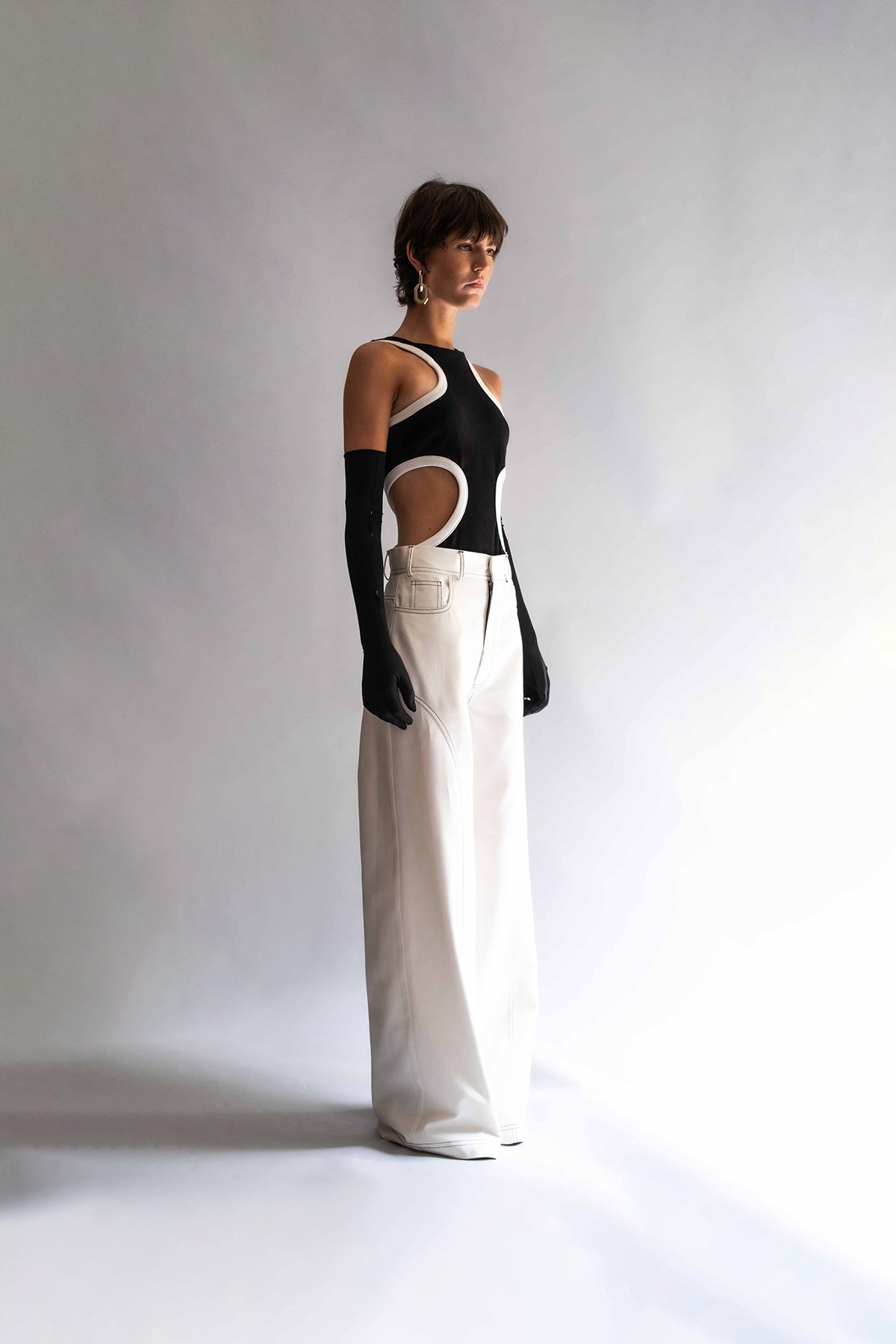 White straight cut pants - No Season 2024 Cyberdistortion