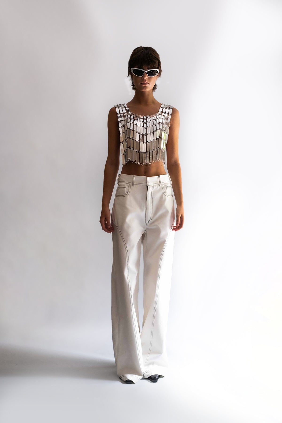Laser cut mirror silver top - No Season 2024 Cyberdistortion