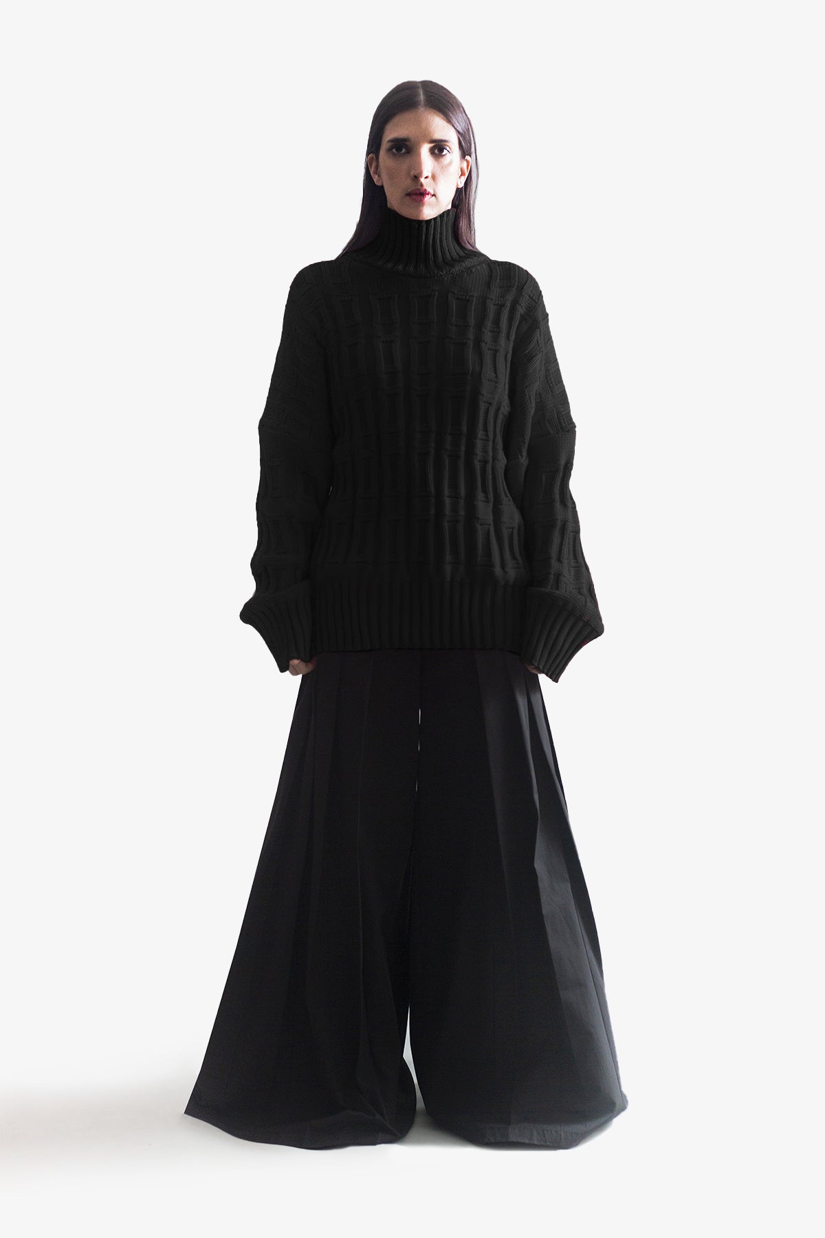 Merino wool oversize sweater