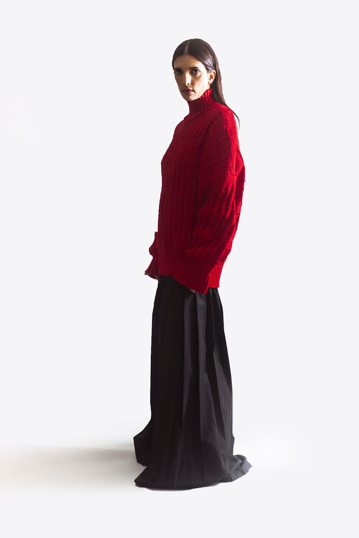 Merino wool oversize sweater