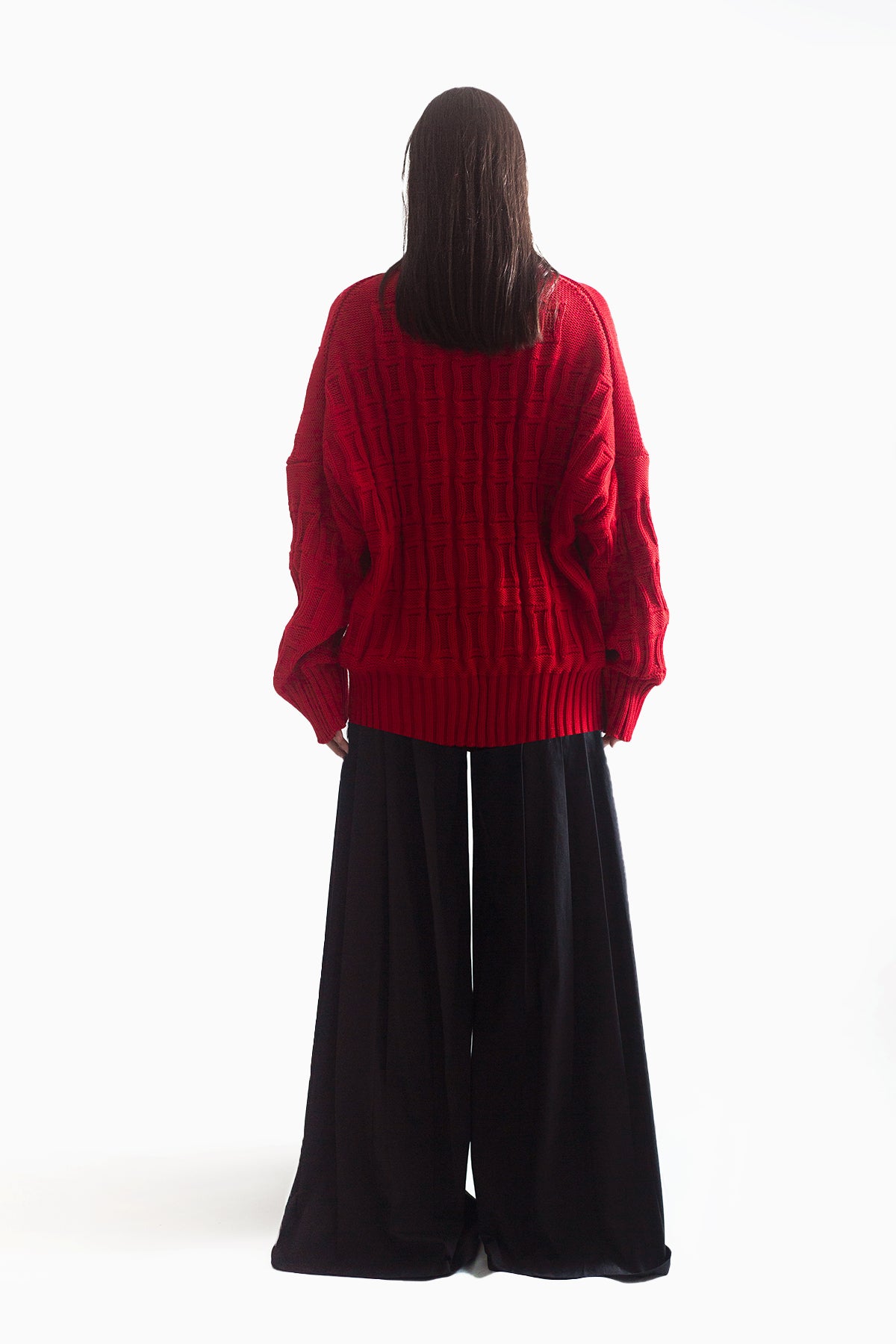 Merino wool oversize sweater