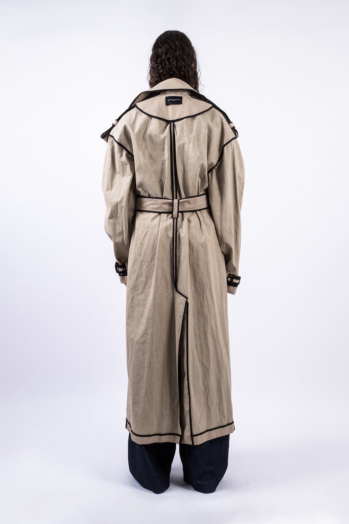 Reversible trench coat