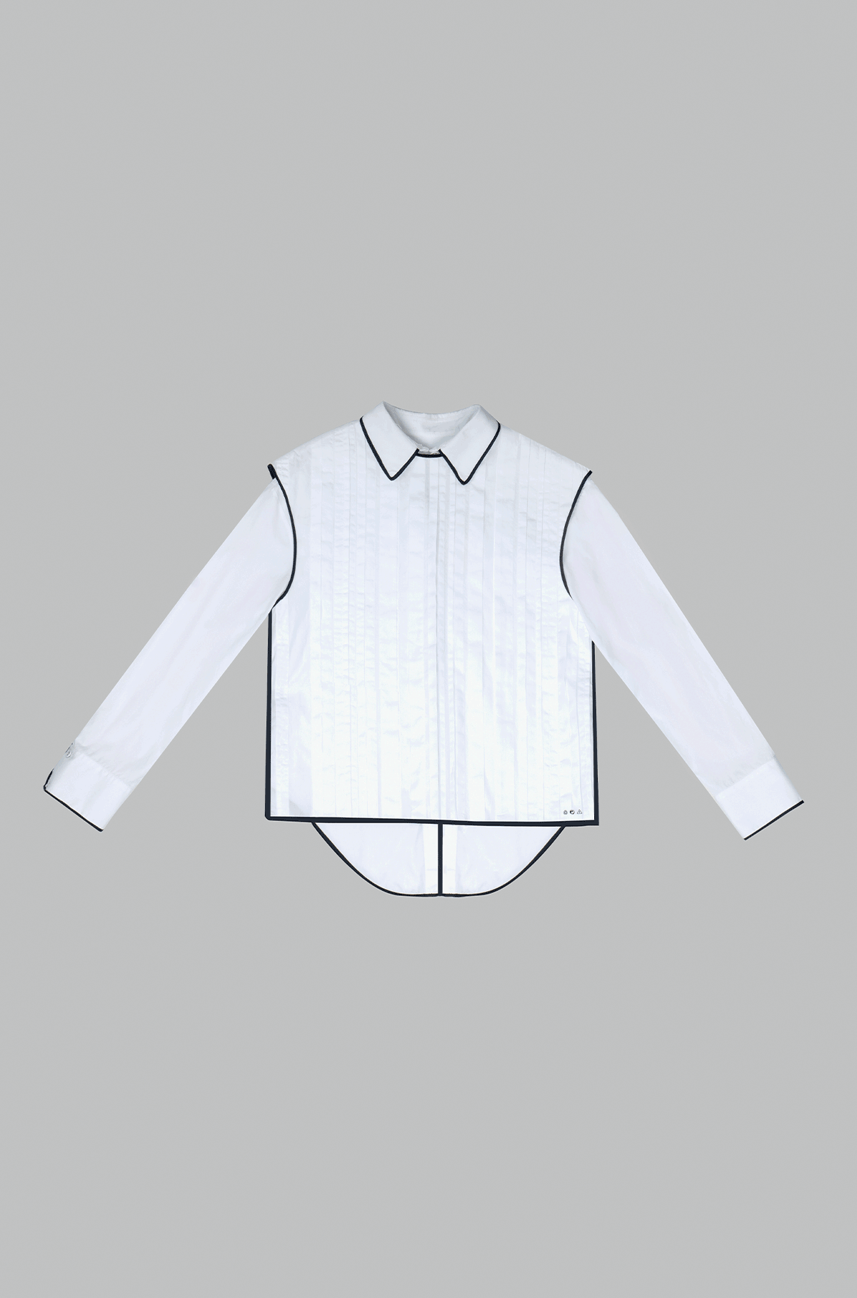 Chemise unisexe blanche en précommande