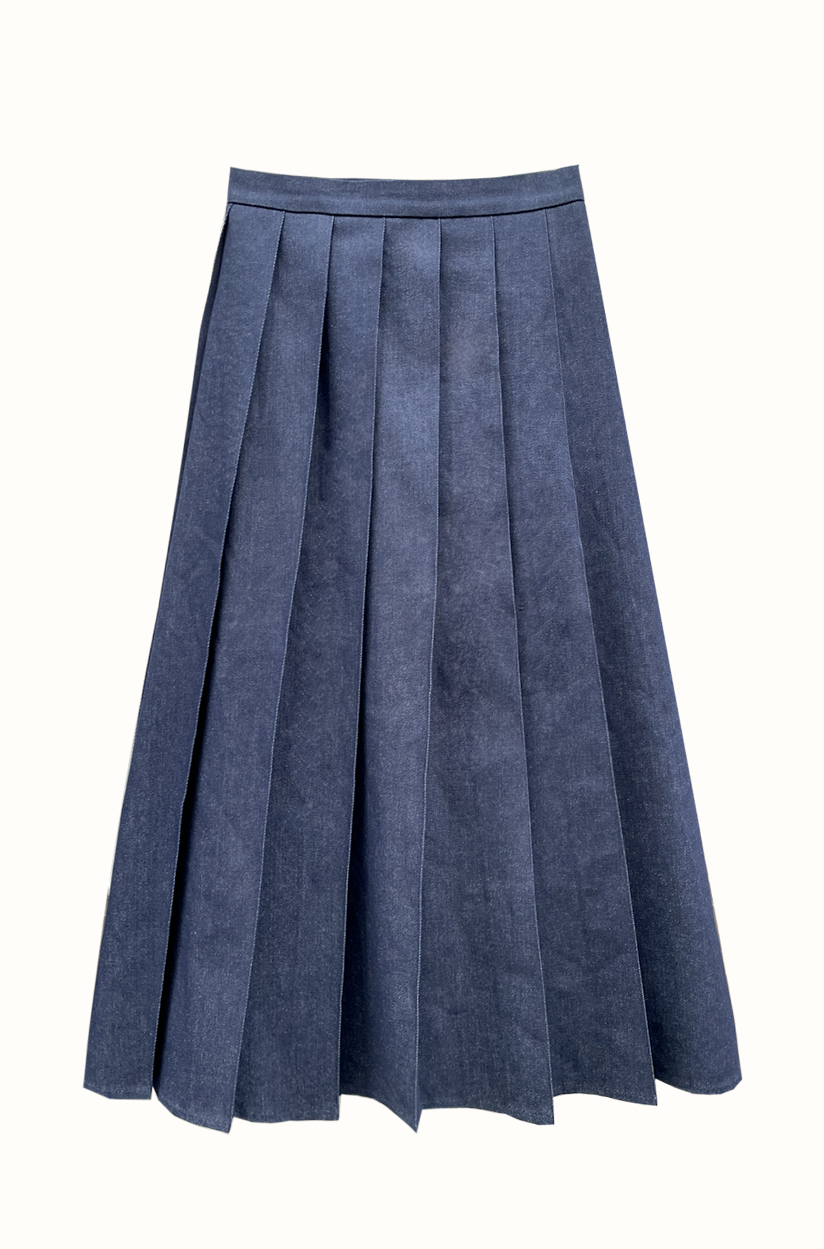 Sophie skirt raw denim version for pre-order