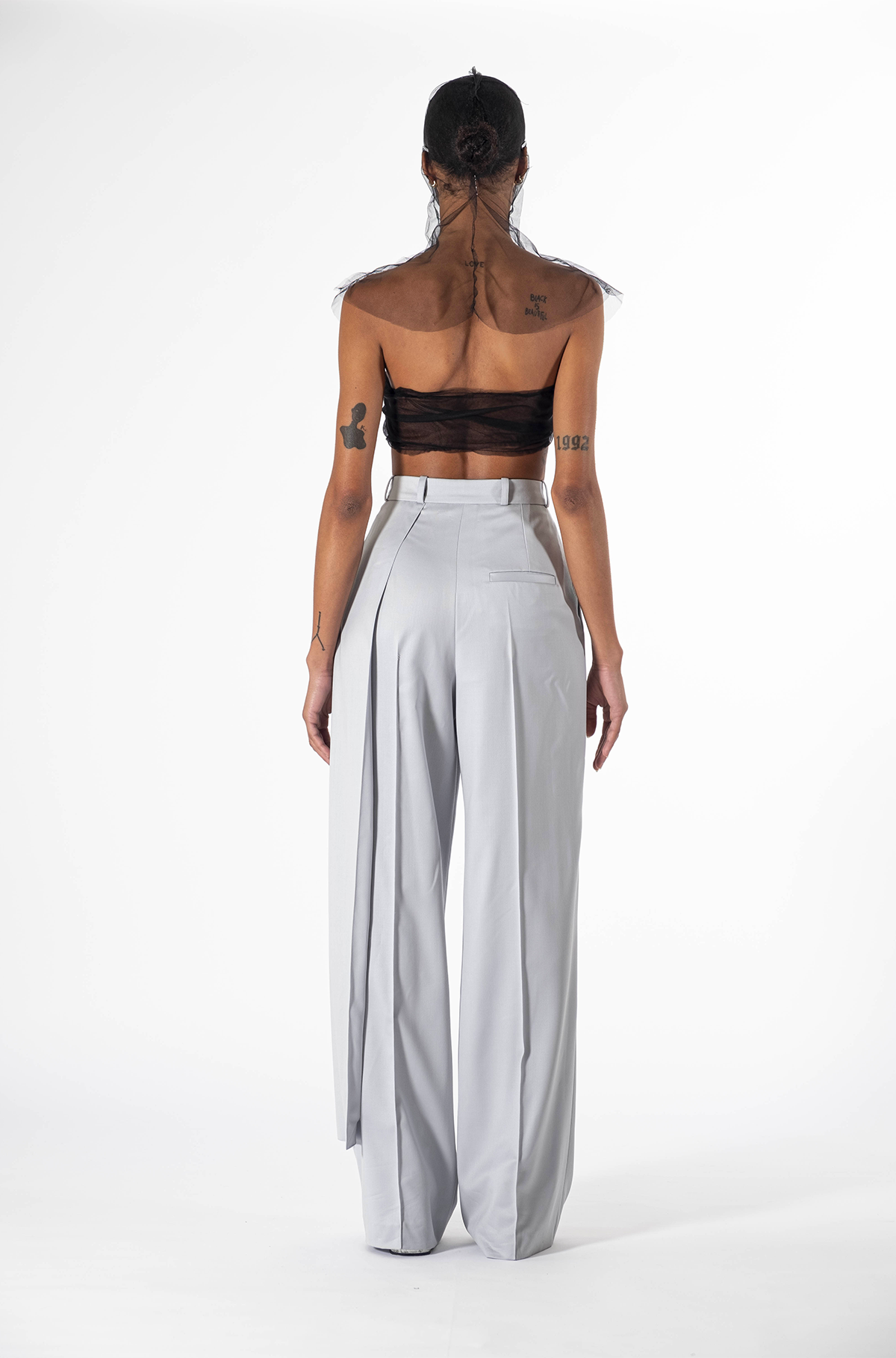 Pre-ordered tailored pants
