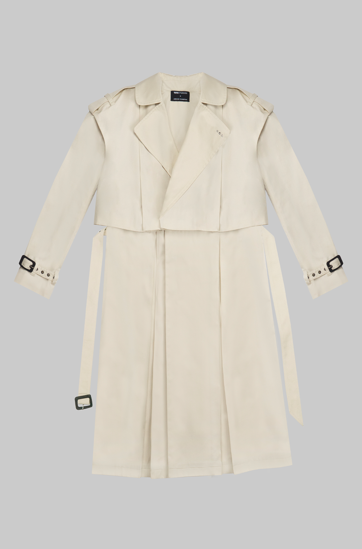 4-in-1 unisex trench coat for pre-order - Armine Ohanyan Paris x