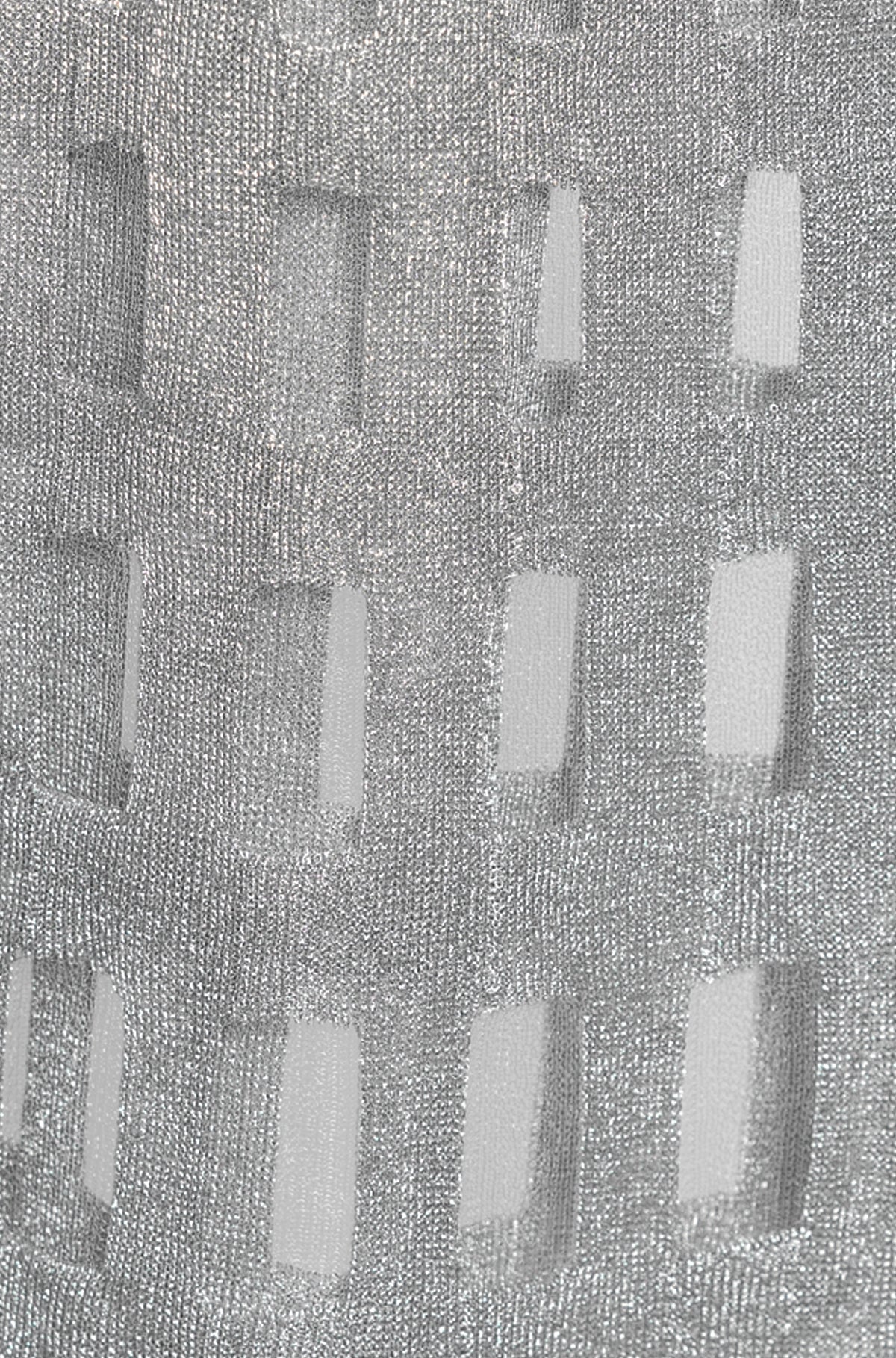 No Season 2023 silver mesh dress on pre-order