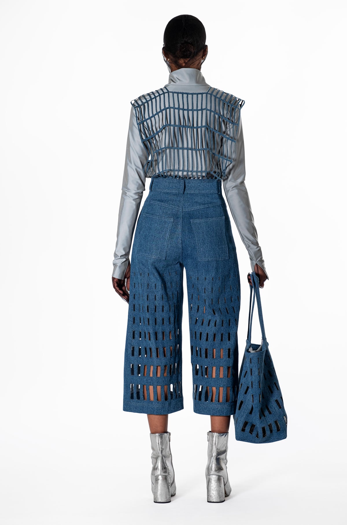 Denim Mesh Shirt No Season en preorder