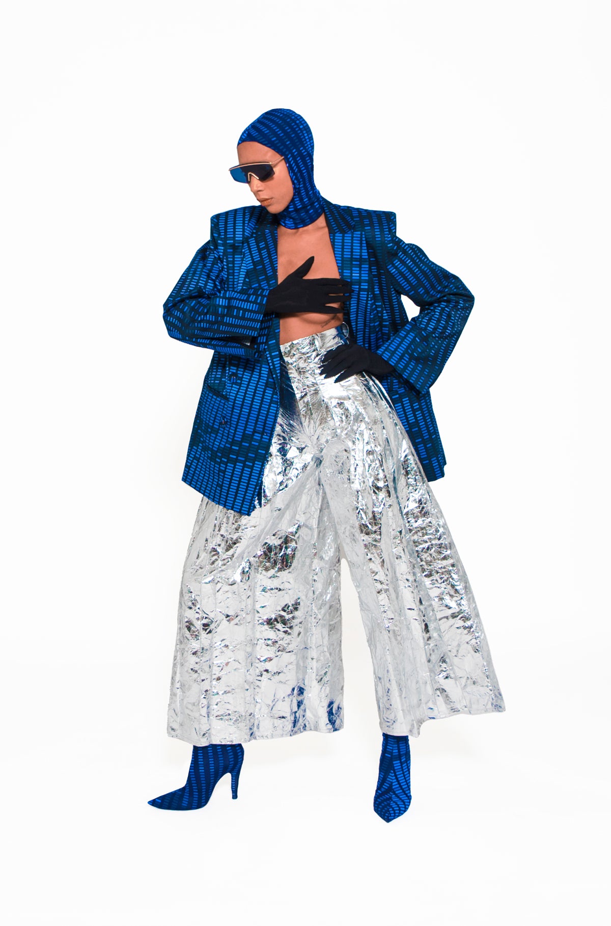 Blue Printed No Season 2023 jacket on pre-order